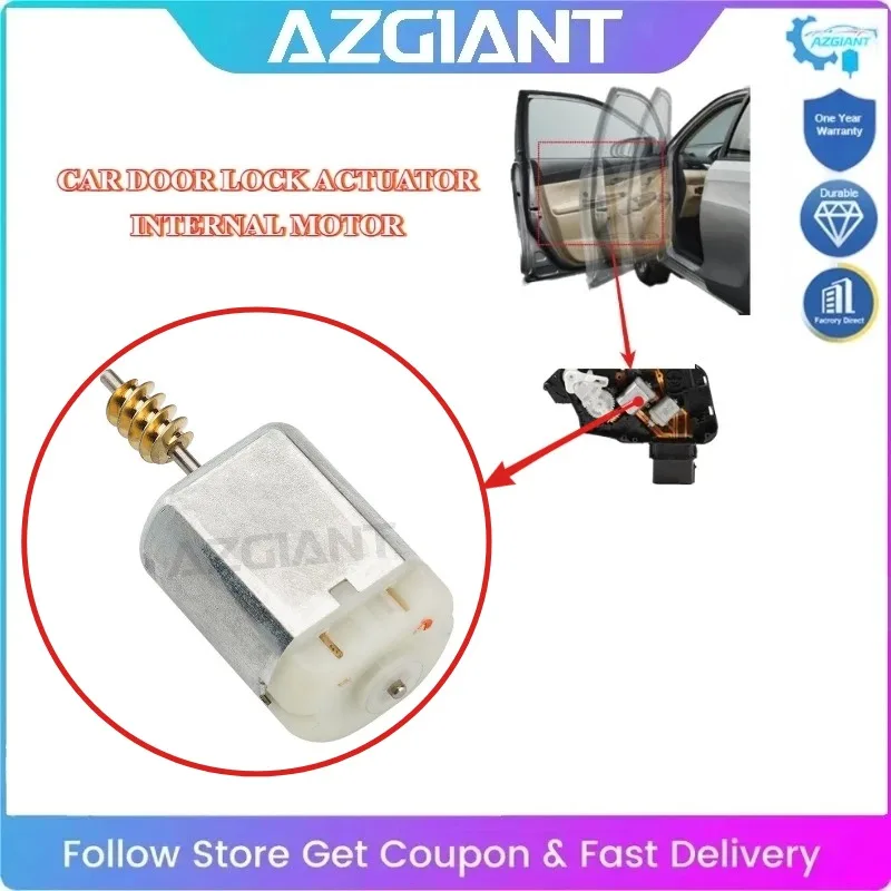 

AZGIANT FC-280 DC 12V Car Centre Door Lock Motor Car Accessories for 2003-2007 Citroën C8 Auto Door Lock Repair