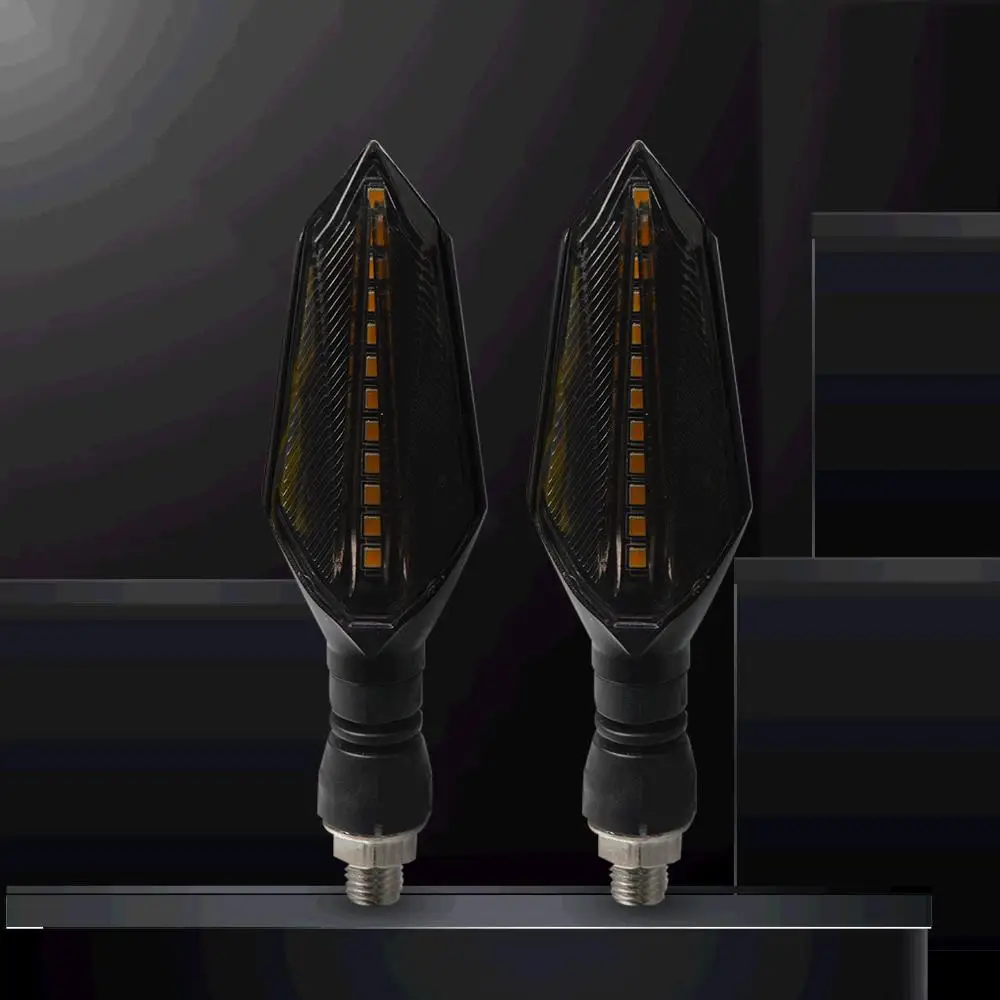 For YAMAHA MT09 MT07 MT10 MT03 TRACER 900 700 GT FZ09 XSR700 XSR900 LED Turn Signal Lamp Flowing Indicator Lights Amber Light