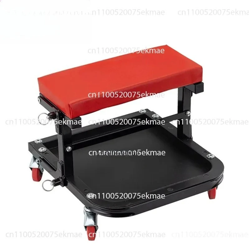 Auto Repair Special Tools Repair Chair Folding Repair Stool Work Stool with Pulley JTC7916
