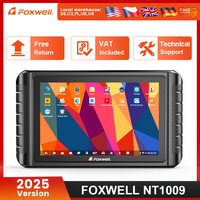 FOXWELL NT1009 OBD2 Bluetooth Scanner All System Bi-DirectionalECU Coding 35+ Reset FCA AutoAuth CAN FD Diagnostic Tools