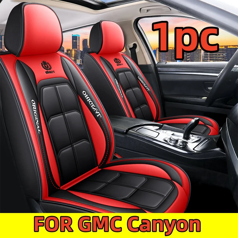 

Чехол на автомобильное сиденье GMC Canyon, водонепроницаемый, износостойкий, из искусственной кожи, мягкий и удобный, с полной упаковкой, чехол на сиденье с мышцами, 1 шт.