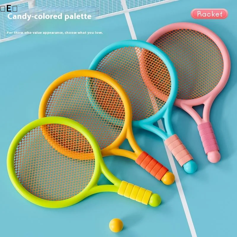 

〔E〕1 Set Lightweight Children Tennis Badminton Racquets Kids Rackets Kit For Parent Child Interactive Toys Sports〔Winter5〕
