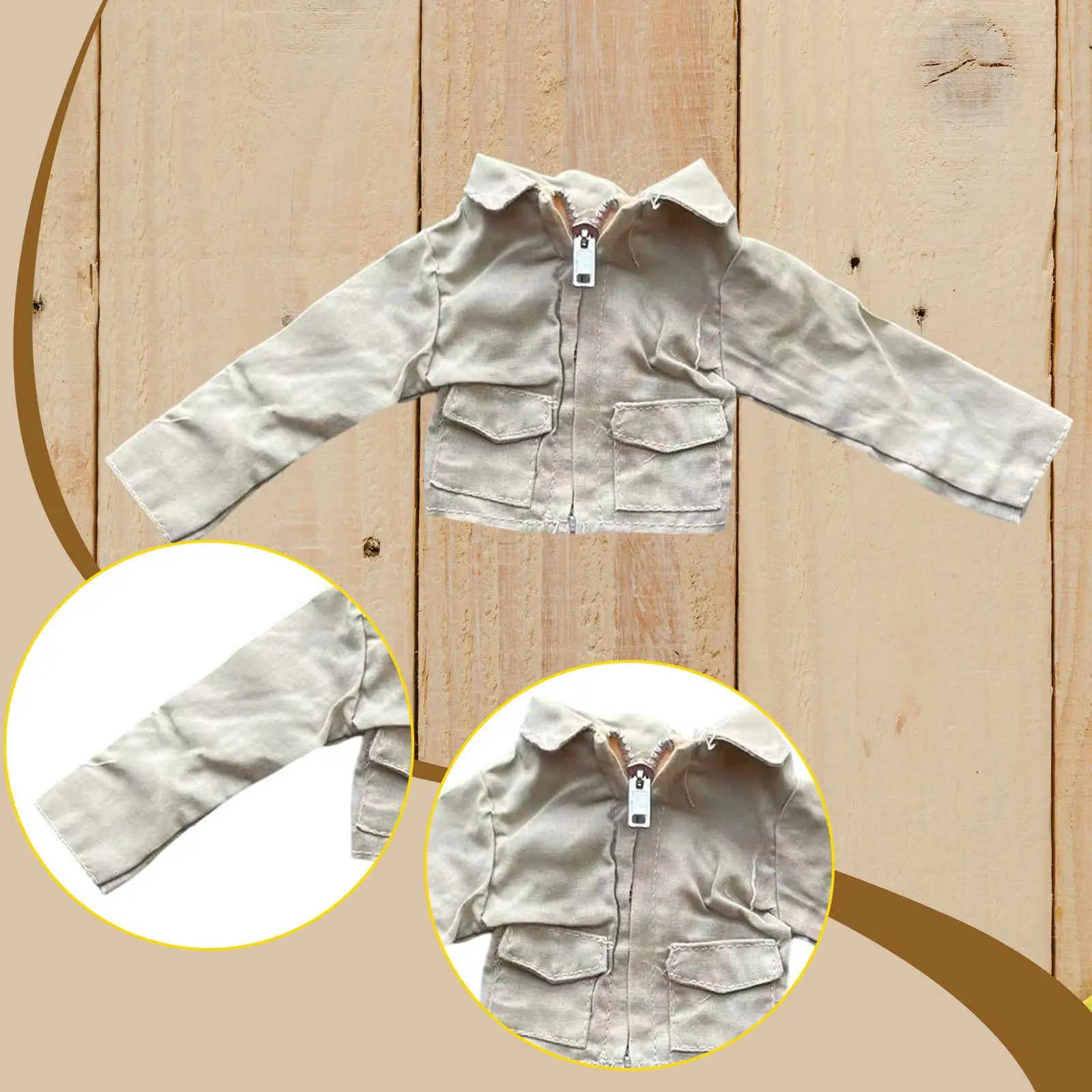 1/6 Schaal Actiefiguren Jas, Kostuum Stijlvol Handgemaakt Model Cosplay Miniatuur Kleding Jas Pop Accessoires voor 12'' Figuren