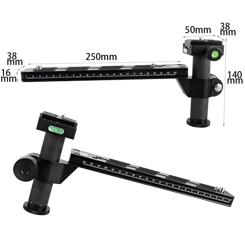 Powerwin ترايبود الإفراج السريع لوحة المقربة عدسة دعم لوحة ل Arca السويسري نودال الشريحة لوحة مع عمود المشبك للكاميرا