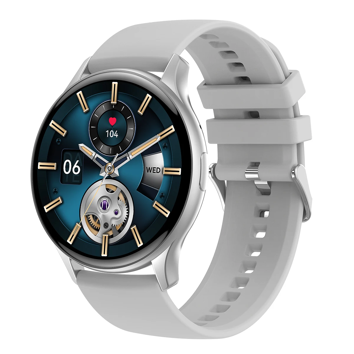 1.43" Amoled Full Touch BT Call 260 MAh NFC IP68 BLE5.0 REAL SENSOR Sport Amoled Round Shape Smart Watch
