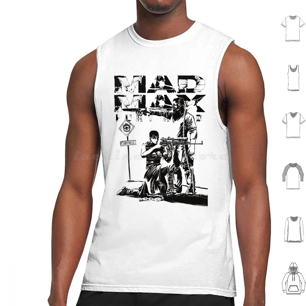 Mad Max Fury Road Tank Tops Vest Sleeveless Movie Mad Max Furiosa Tom Hardy Charlize Theron Fury Road Artofpt Paolo Traisci