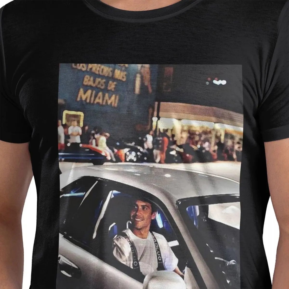 

Paul Walker Fast And Furious 100% Cotton T-Shirt Men's Classic T Shirts Men Crew Neck Short Sleeve S-6XL