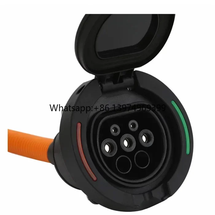 Portable EV Charging  Ev Charger IEC62196-2 32A  Ev Charging Station  Charger Plug T2 Socket for Station