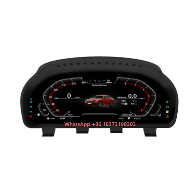 

12.3 Car Dashboard LCD Digital Instrument Cluster for E93 E81 E82 E84 E87 E66 Z4 E89 X5 E70 F36 F15 F32 F34 Digital Panel