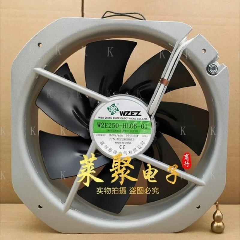 

C ДЛЯ WZEZ W2E250-HL06-01 28080 AC220V 104 Вт/135 Вт осевой охлаждающий вентилятор