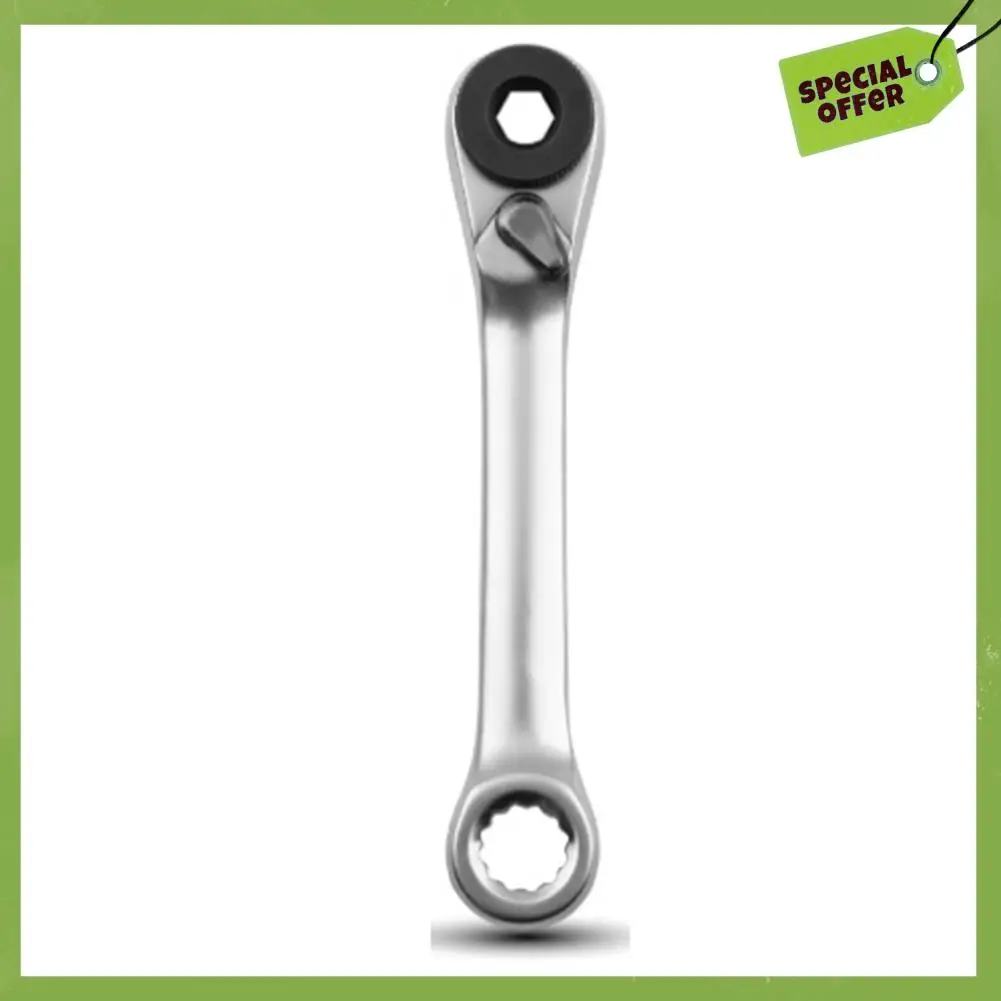 

Classy-Mini 1/4 Double Ended Quick Socket Ratchet Wrench Rod Screwdriver Bit Tools Ratchet Handle Wrench