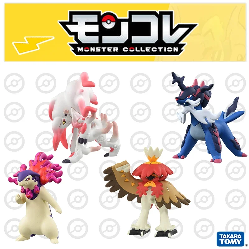 

Takara Tomy Nintendo Pokemon TOMICA карманный монстр Покемон ручная модель куклы MS-11 12 13 34Zoroark Samurott Typhlosion Decidueye