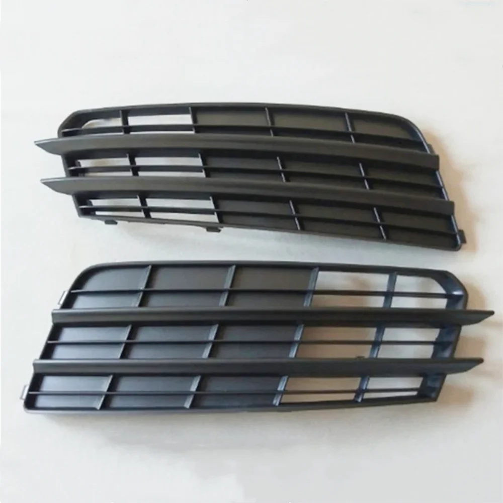 Car Front Bumper Fog Light Grille Grill For Audi A7 2011 2012 2013 2014 2015 Left Right Fog Lamp Grill Car Accessories
