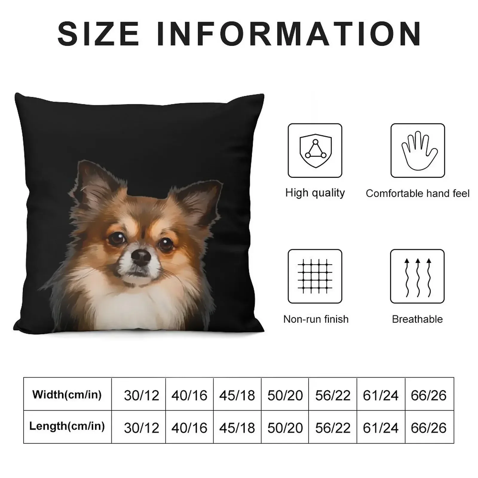 Seriously Cute Chihuahua Painting Effect Throw Pillow Sofa Pillow Cover luxury throw pillow covers Decorative Cushions