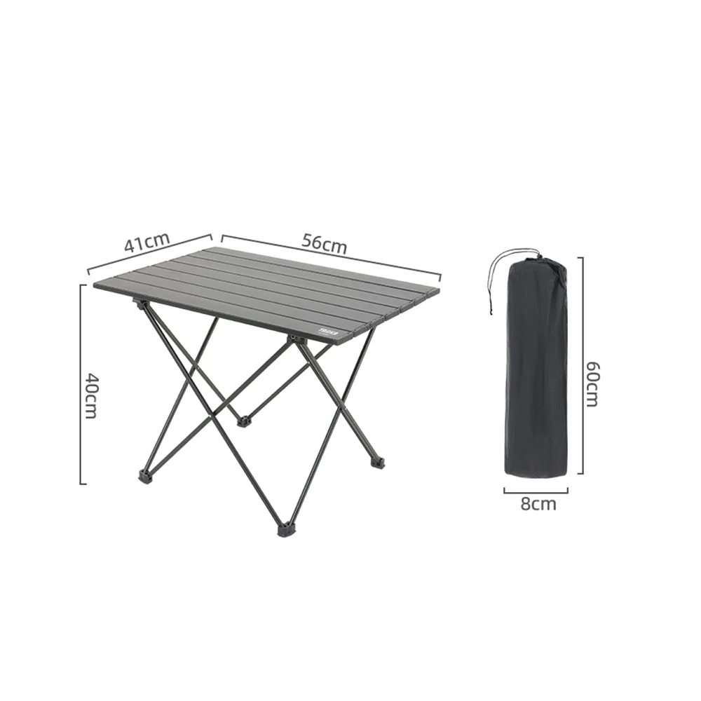 TARKA Outdoor Camping Klaptafel Feest Picknick BBQ Draagbaar Opvouwbaar Bureau Ultralichte aluminium draagbare tafel met hoge sterkte