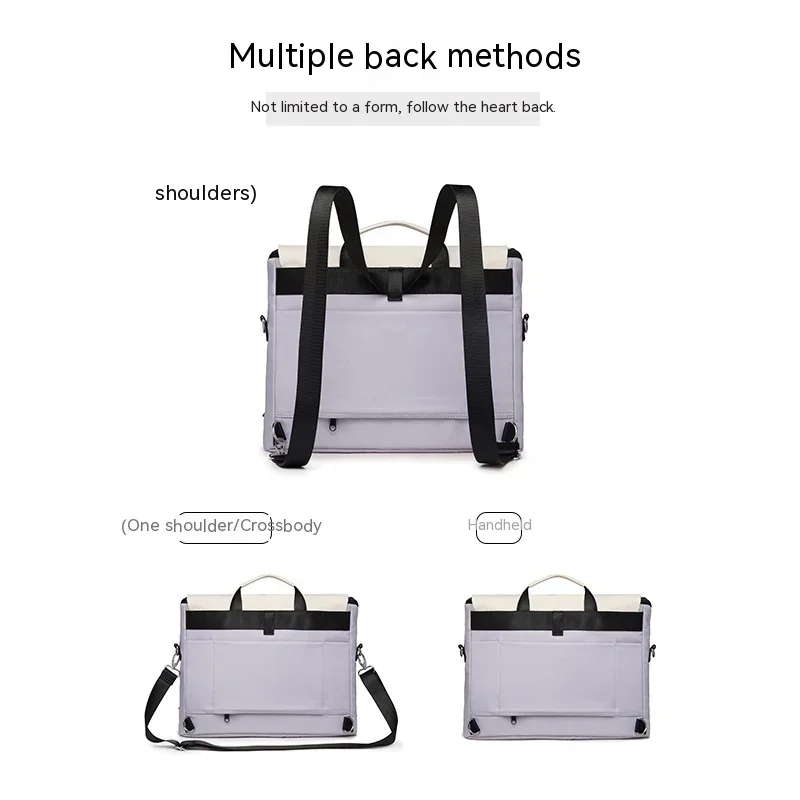 Fashion Laptop Backpack13.3 14 15.6 Inch for Macbook Air13.6 Pro16 Huawei Light Weight Briefcase Students Bags Travel Bag