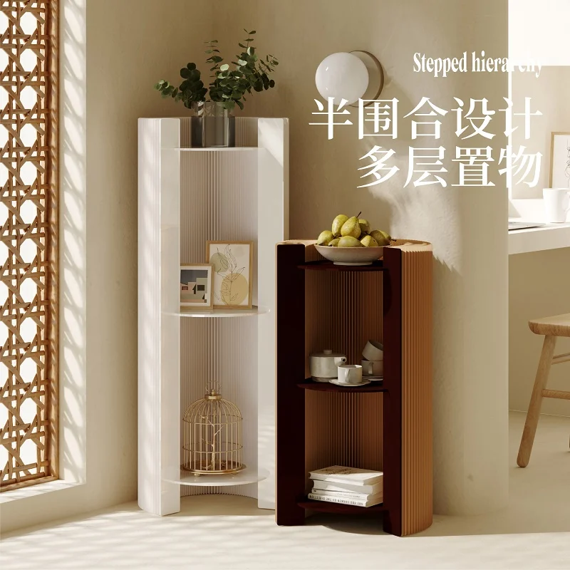 

Folding paper shelves, kitchen storage floor-to-ceiling multi-layer shelves, bedroom bedside multi-functional bookshelves shelf