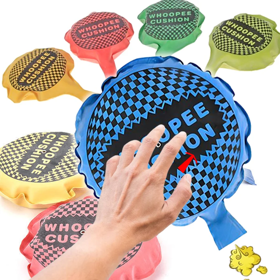 

5pcs Prank Game Props "Trickery Fart Cushion" Party Birthday Festival Fun Atmosphere Creating Supplies Realistic Fart Sound XJM