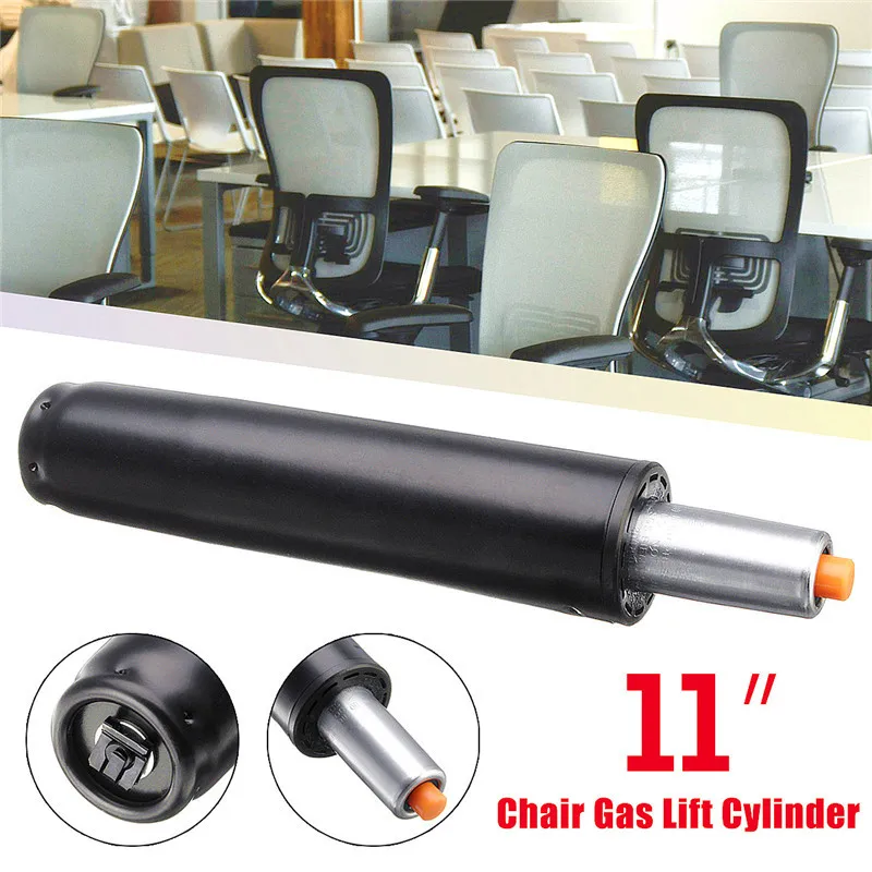 Office Chair Cylinder Replacement Part Pneumatic Support Rod Black Absorber Piston Seat Non Sinking Lifting Rod Gas Cylinder