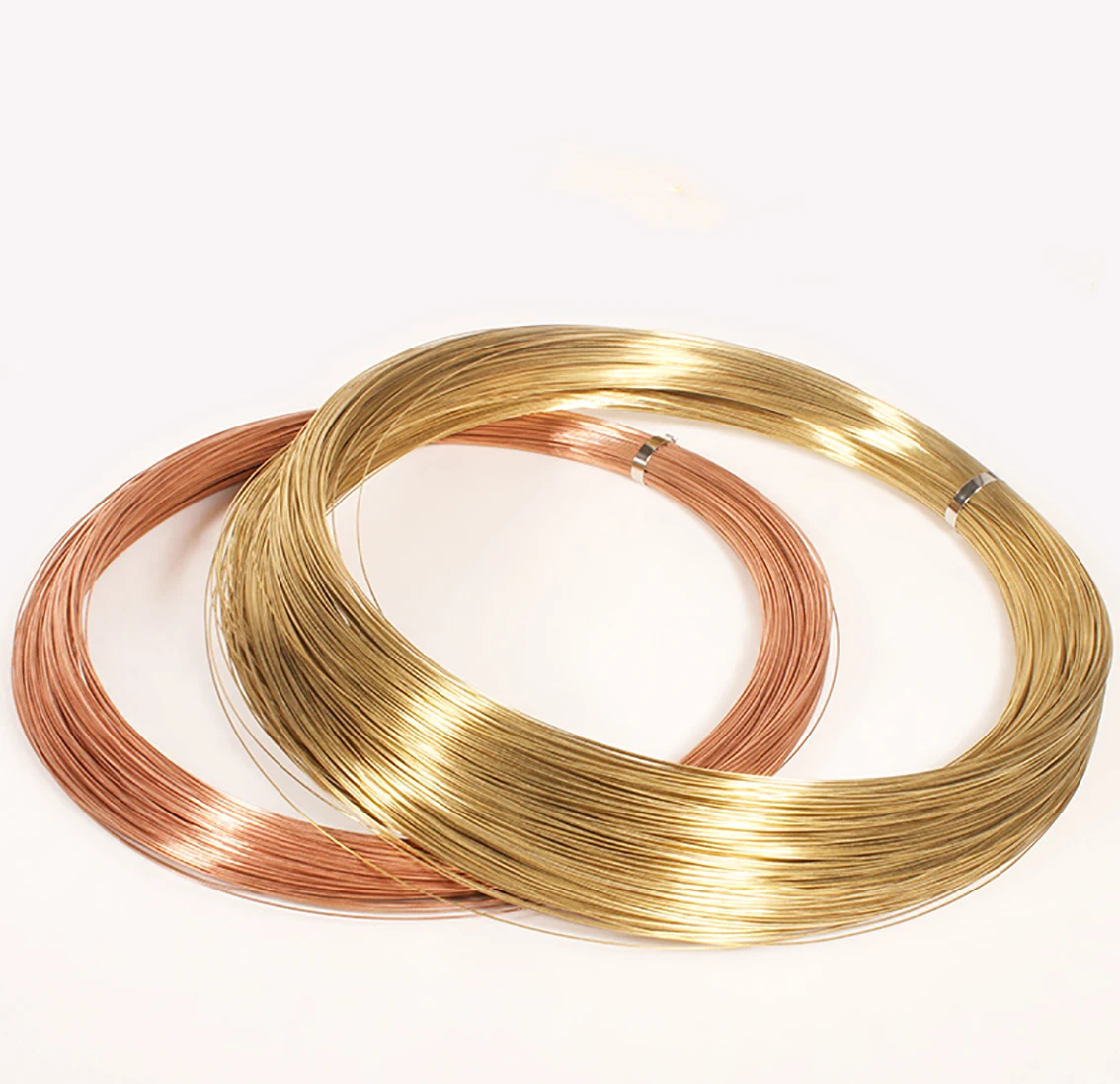 Alambre de cobre suave T2 de 0,2-5mm/bobina de latón H59, Cable desnudo, alambre de cobre conductor, accesorios de Hardware DIY