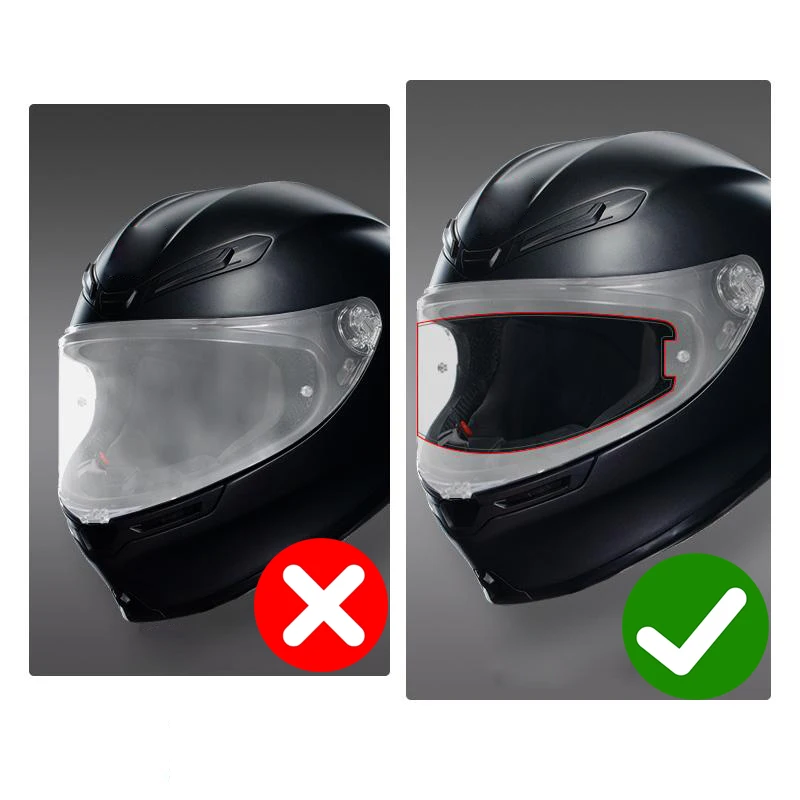 visor Anti Fog Film for HJC RPHA 11 12 90 91 1N I30 I71 F71 V10 F70 C70 I70 C90 C10 I90 Motorcycle Helmet visor Anti Fog Insert view 5