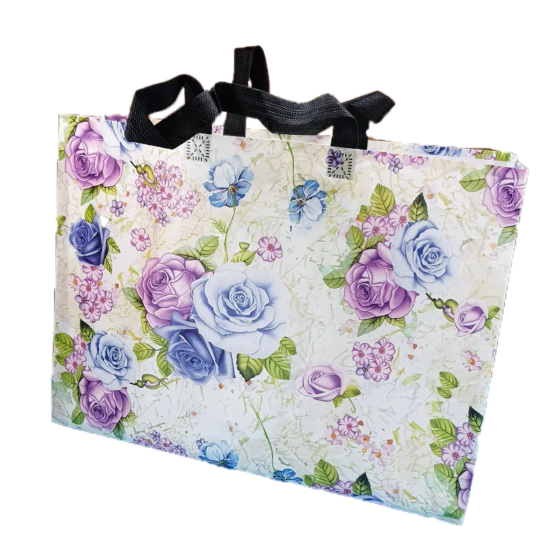 44x32cm Large size Non-woven Bag Polyester Handbag  packagin
