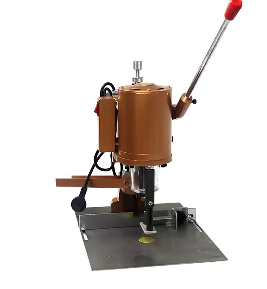 2025 150-1  Electric Tag Punching Machine Heavy Duty Leather Drilling Machine Hand-held Bag Paper Bag Drilling Machine