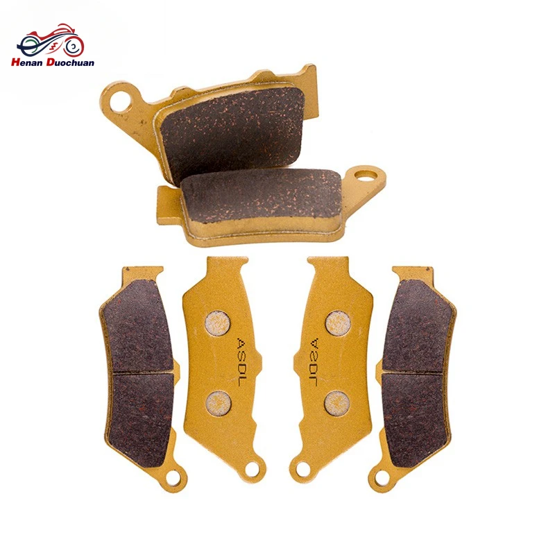 Front Rear Brake Pad Set for BMW F700 GS 2013 F800 GS 2008-13 800GS Triple Black Trophy Motorbike Brakes F800GS F700GS