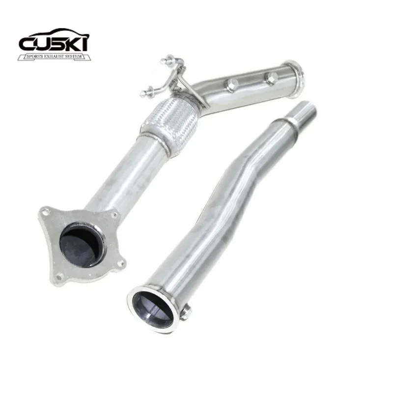 

High Performance 3" Downpipe For 12-13 Golf R MK6 FSI K04 Turbo Exhaust Stainless Steel Exhaust auto parts Exhaust system