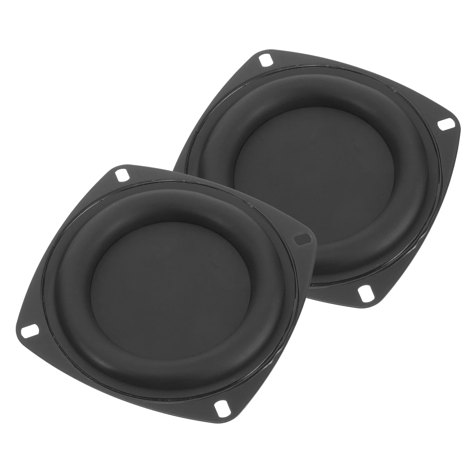 

2pcs 4 Inch Low Bass Speaker Vibrating Membrane Replacement Diaphragm Plate For Car Audio Repair Kit Loudspeaker Part