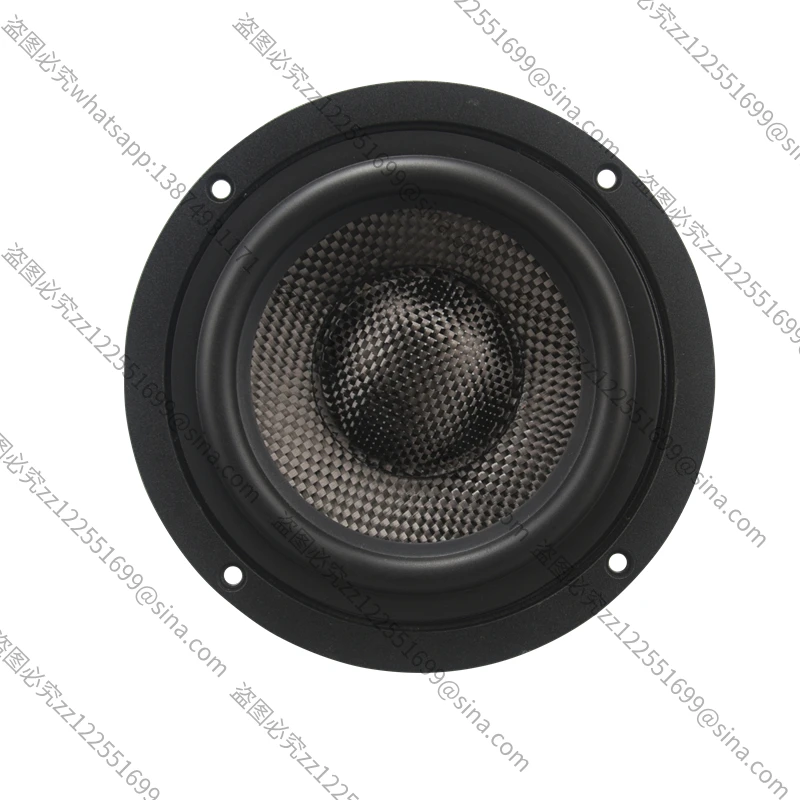 Suitable for Fever 5-inch Semi-dual Magnetic Carbon Fiber Braided Basin Medium Woofer Speaker Unit T5-152