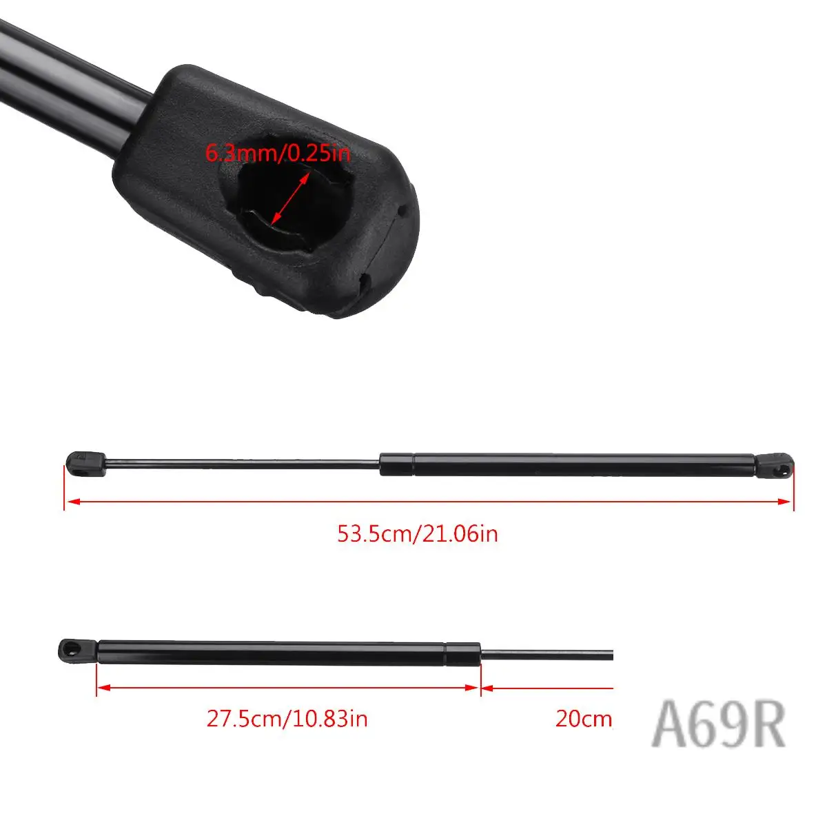 

A69R-Car Front Engine Hood Cover Shock Lift Struts Bar Support Gas Spring For Volvo XC90 2003-2009 30649736