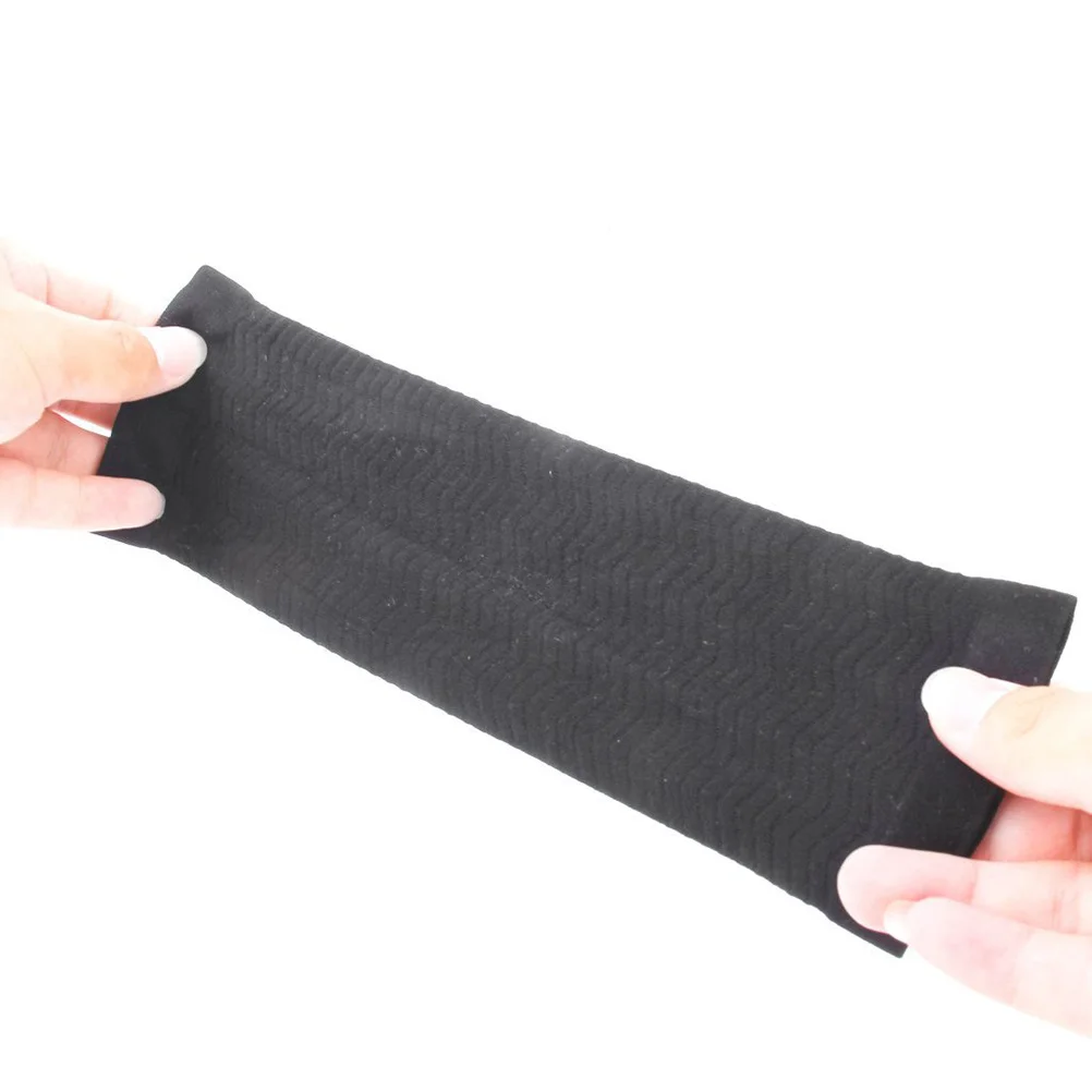 

22-35Cm Arm Shapers Compression Sleeves For Women Black Massage Fitness Sauna Upper Arm Massager Tool