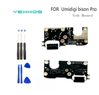 Original For UMIDIGI Bison Pro USB Board Charge Port UMIDIGI Bison Pro BIOSNPRO USB Plug Charging Board Replacement