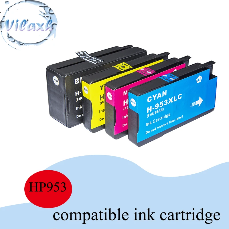 

Vilaxh Compatible For HP 953 953XL Ink Cartridge Officejet Pro 7740 8210 8218 8710 8715 8719 8720 8725 8728 8730 Printer