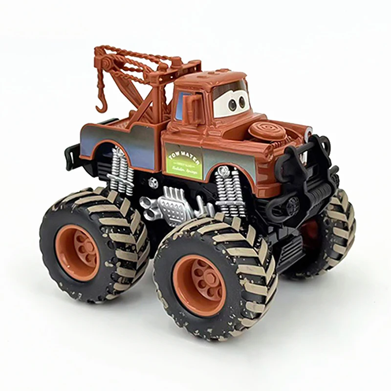 Pixar Cars 3 Alloy Off-road Large Wheel Vehicle Lightning McQueen I-Screamer Wrestler Model Cars Child Toys Christmas Gifts