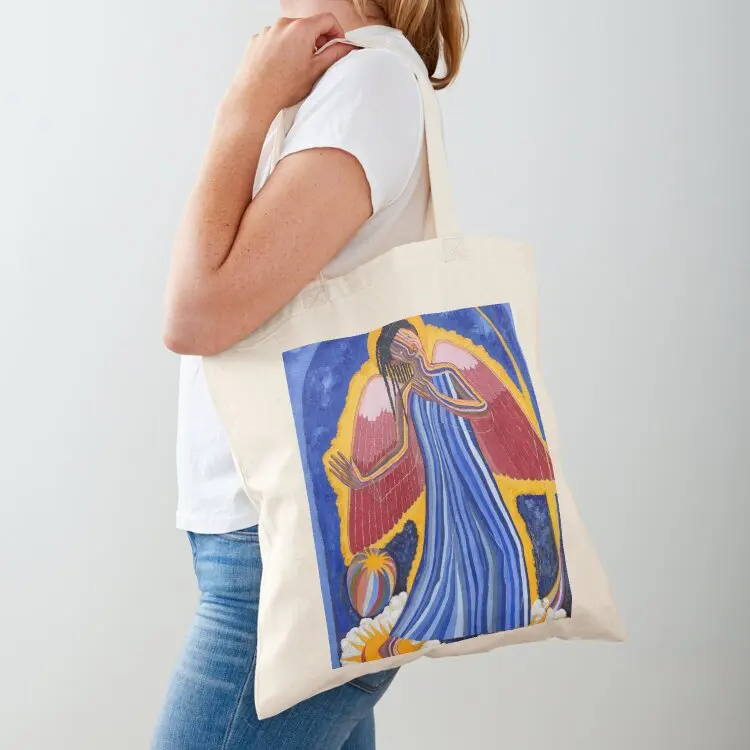 Archangel standing at the North Tote Bag