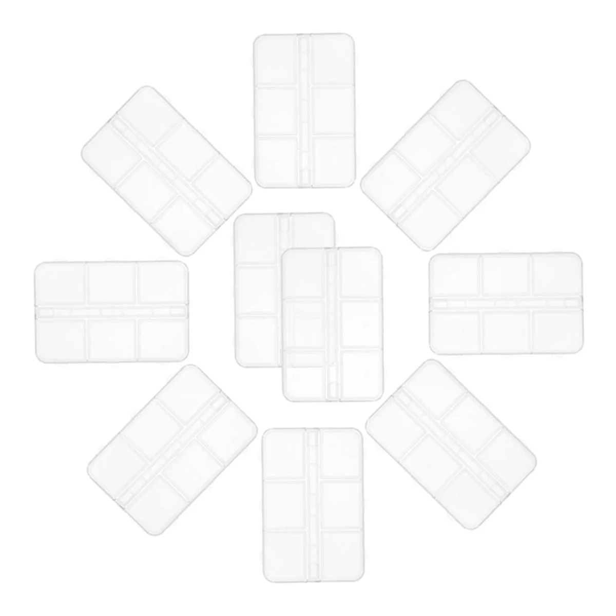 

10pcs Nail Art Storage Box Nail Charm Storage Boxes Art Organizer Manicure Case Small CAU30t Organizers Jewelry Container
