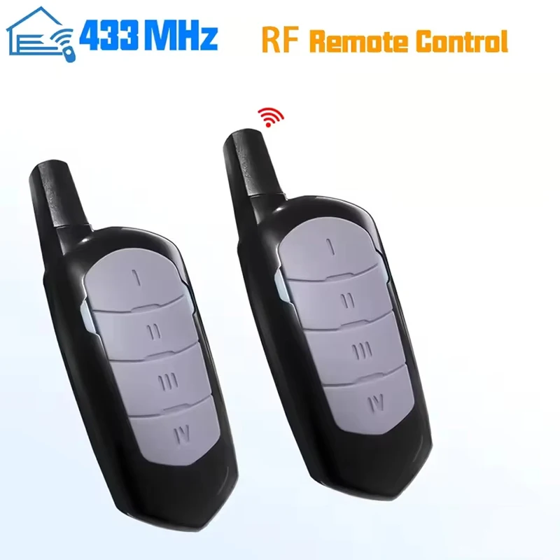 Garage Remote Control Duplicator 433Mhz Gate Door Commands Opener 433Mhz Garage Door Remote Control Cloner - Fixed / Rolling Kit