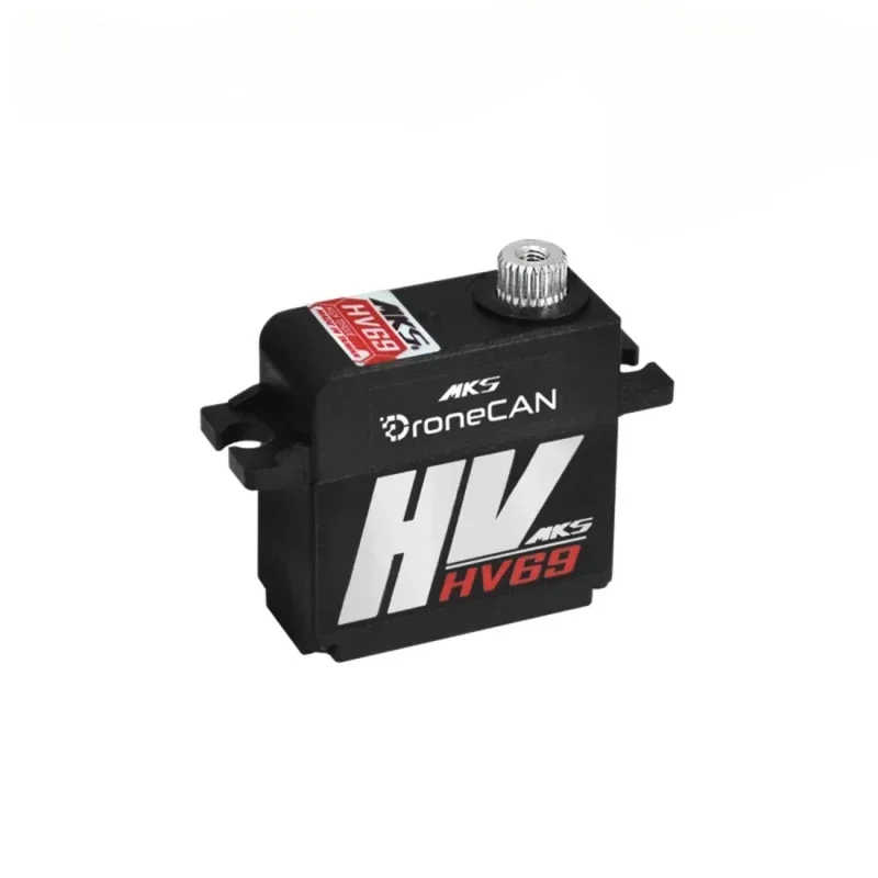 UniFlyOriginal MKS Aircraft Model Servo HV69 (can Replace Futaba173) Remote Control Fixed-wing Aircraft Servo Metal Gear