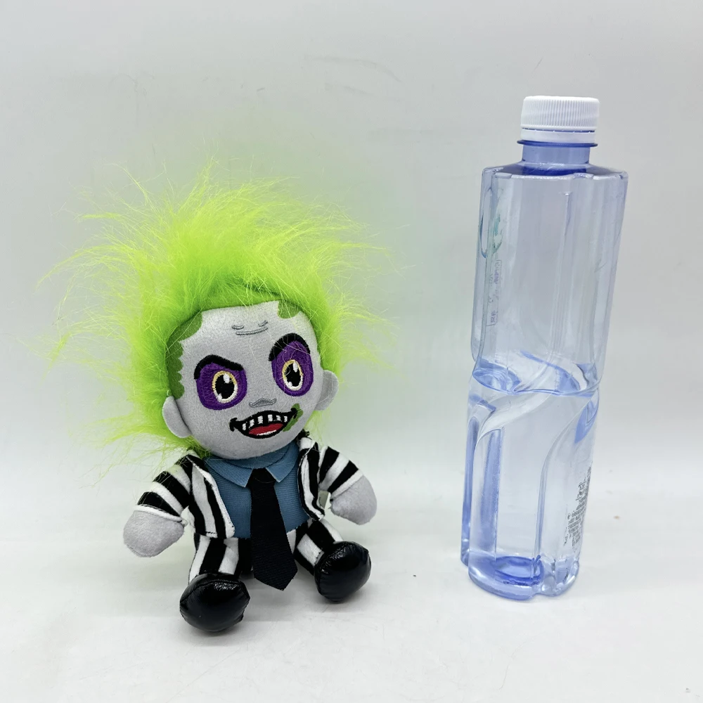 Beetlejuice Shoulder Fun Cartoon Anime Related Plush Toys Room Decoration Healing Companion Plush Doll Halloween Gift