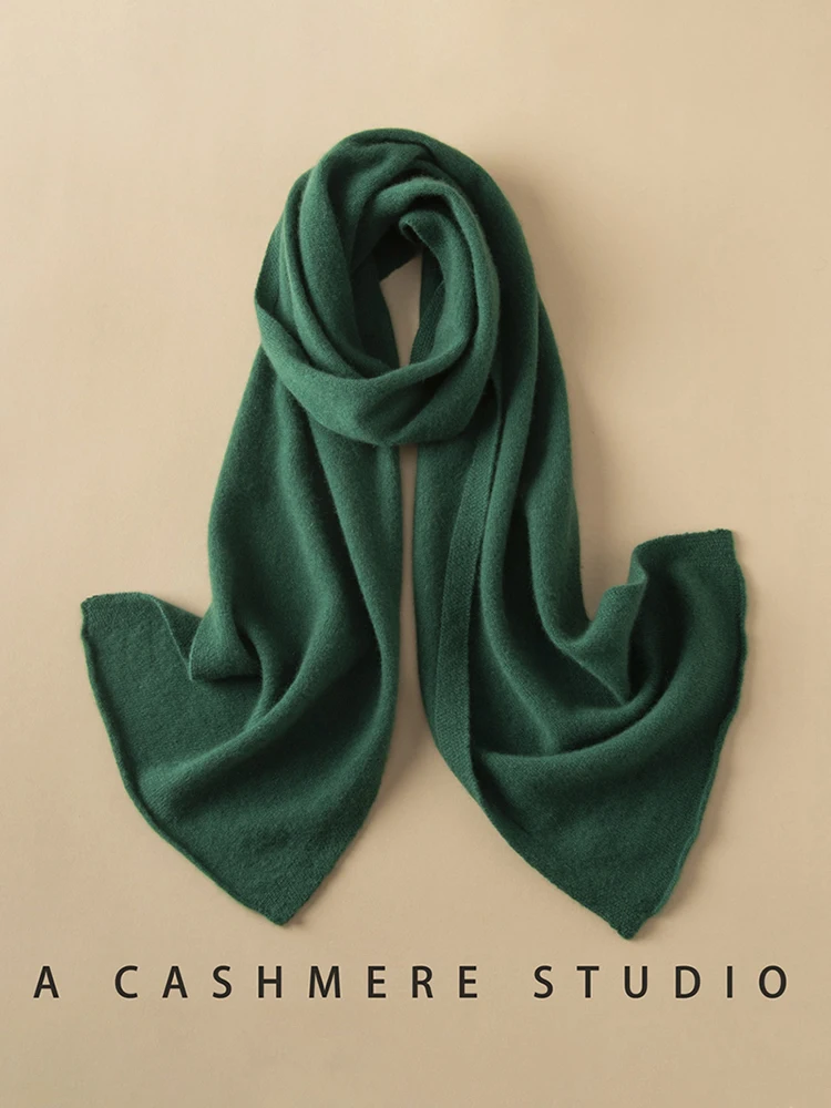 

Spring 100% Cashmere Scarf Basic Solid Colors Scarves Shawl Cashmere Women Must Have Light Outer Wraps Autumn 160*25cm