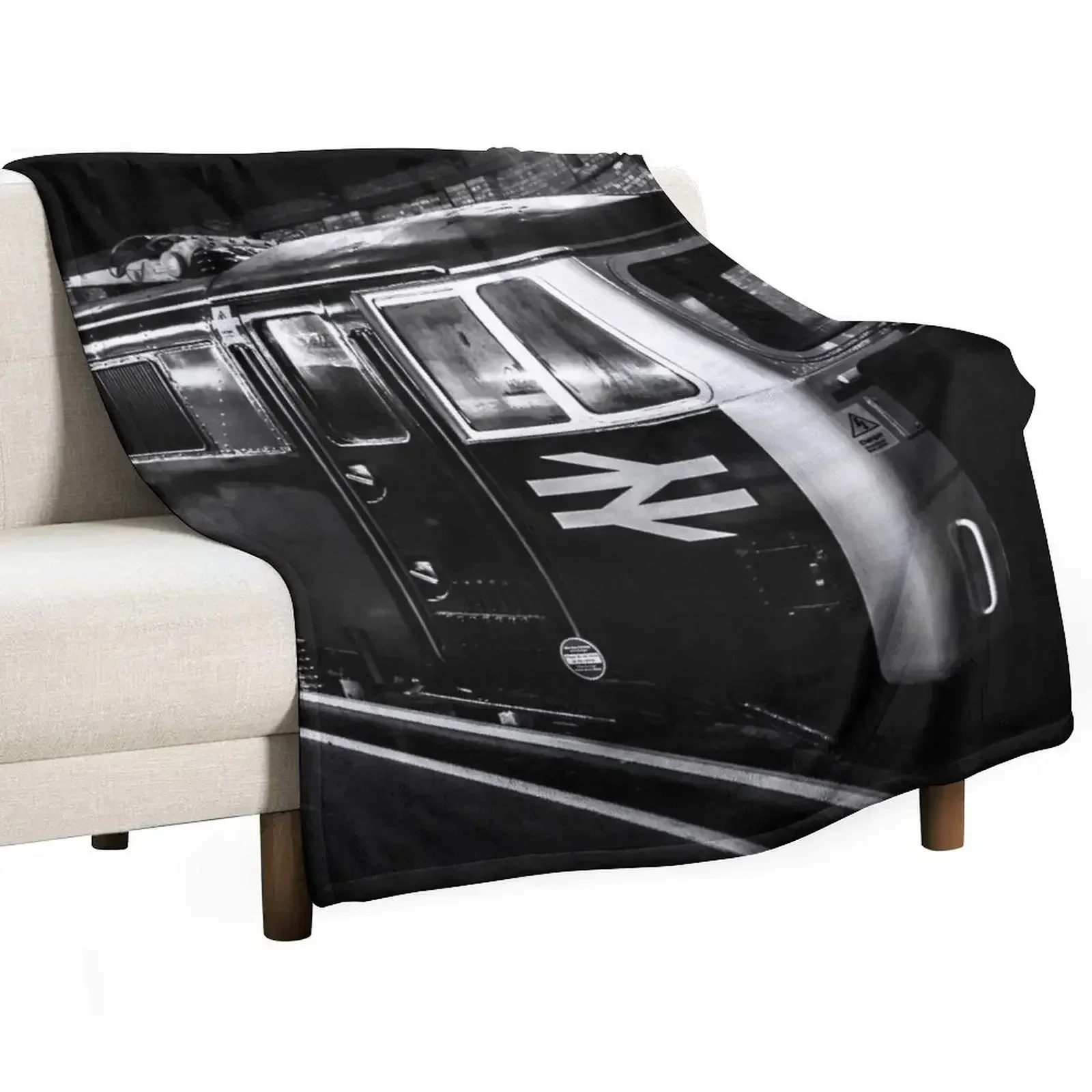 British Rail Royal Scot Locomotive Throw Blanket Bed covers Large Blankets