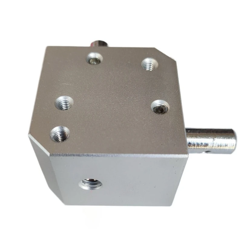 Two Axis/three Axis Precision Right Angle Steering Gear Small Aluminum Right Angle Commutator Stable Operation Below 2000 RPM