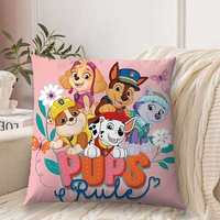 Paw Patrol PillowCase Chase Skye Cartoon Cute Throw Cushion Cover Pillowslip ForLiving Room Sofa Home Decor Kids Birthday Gifts