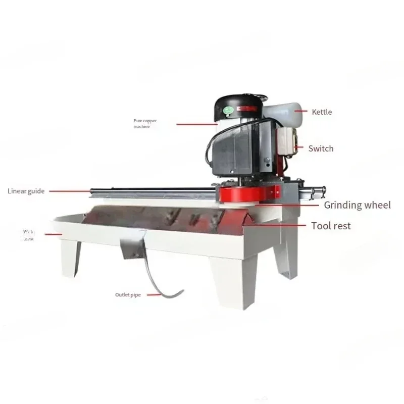 Automatic Grinder Knife Sharpener High Precision For 550W 220V/380V Linear Blade Milling Grinding Machine Tool Sharpening Knives