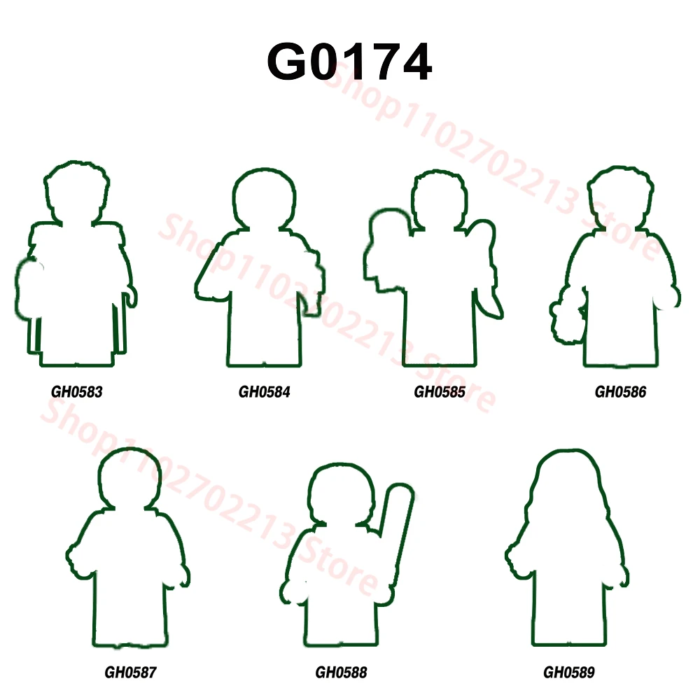 G0174 – Mini Action Figures Heads z Bloków Budowlanych: Praktyczny Przegląd dla Rodziców i Nauczycieli