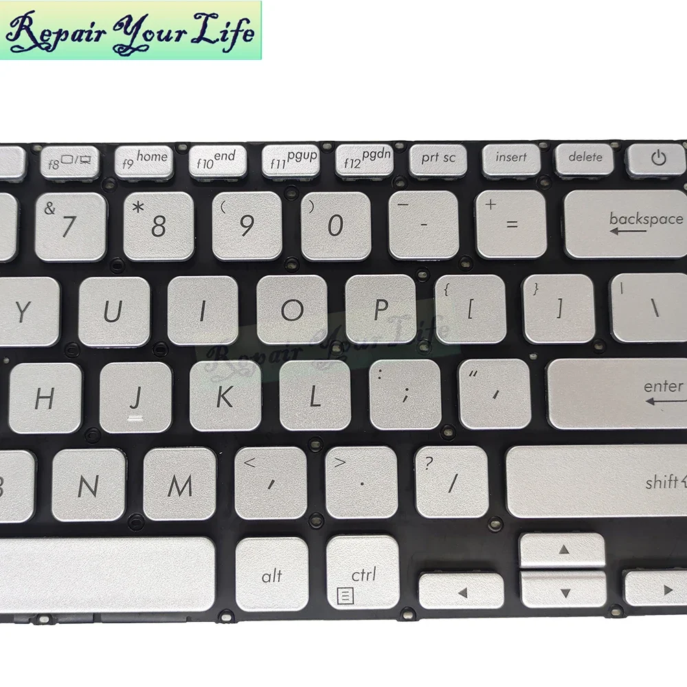 US English Spanish Keyboard For ASUS VivoBook X412 S412 D412 F412 A412 X412U UA X412FL S412DK DA SP/ES Spain Laptop Keyboards