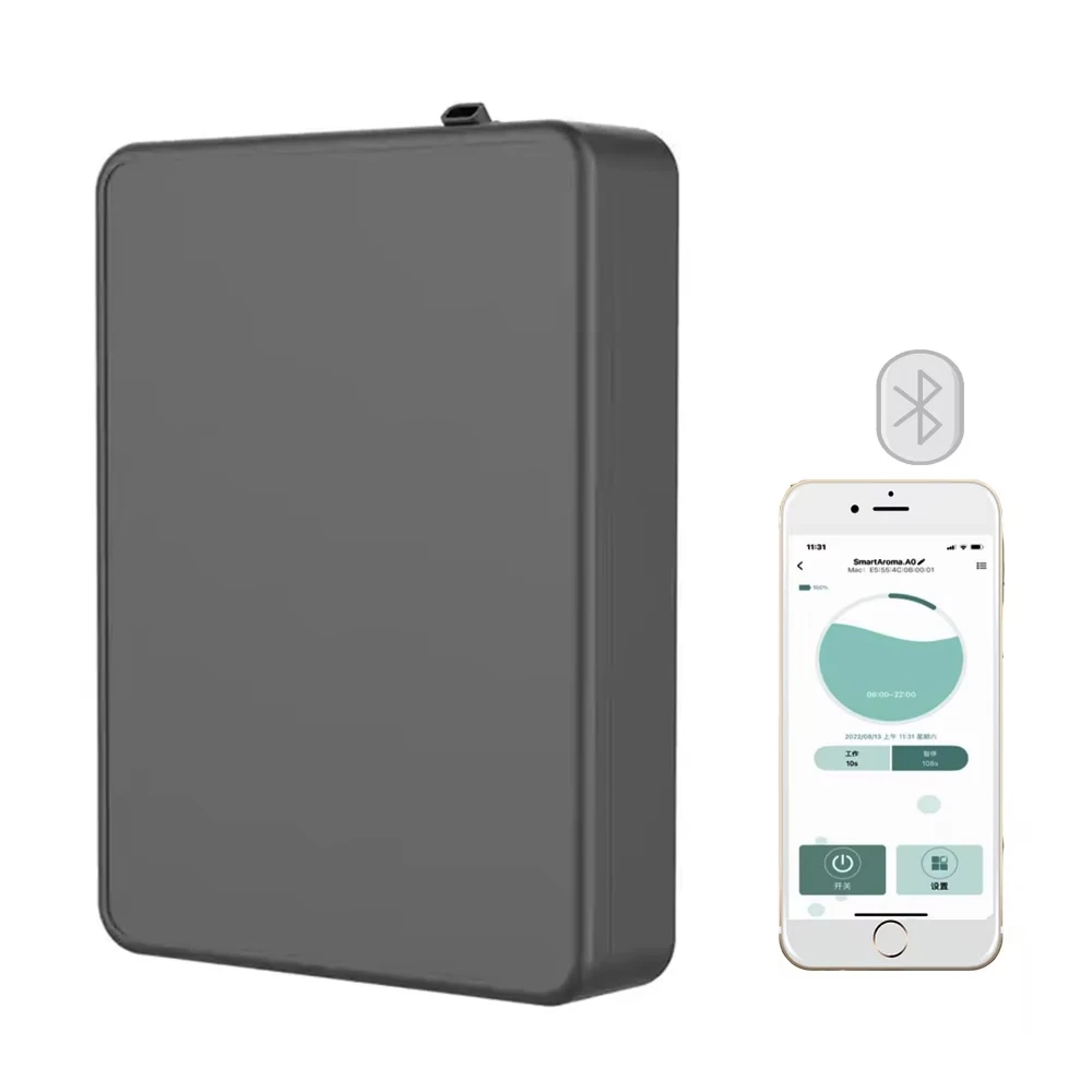 Covers 800m³ Aroma Diffuser Smart Scent Air Machine For Hotel Waterless Essential Oil Diffuser Home Appliances Battery Diffuser view 2