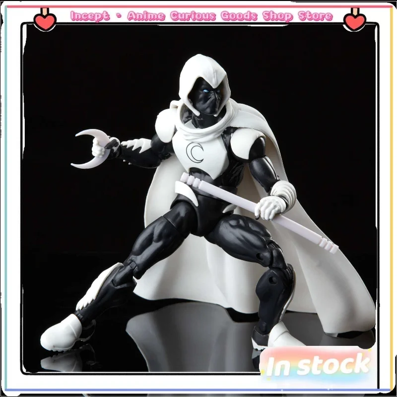 En stock, Hasbro MARVEL LEGENDS Moon Knight, versión cómica, conjunto de lujo con articulaciones móviles de 6 pulgadas, colección favorita de los fanáticos, regalo de cumpleaños